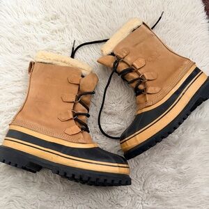 Sorel | Shoes | Sorel Dude Moc Suede Red Buffalo Plaid  display picture 3